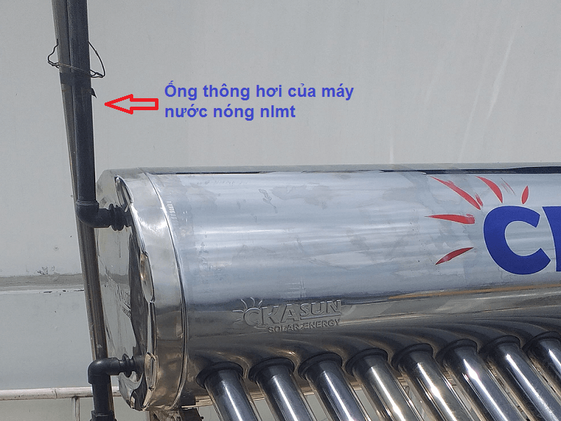 Ống thông hơi của máy
